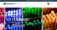 Desktop Screenshot of fulvionavarro.com